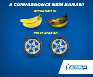 A gumiabroncs nem banán!